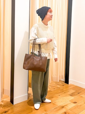 hara_chanさん（レディース・156cm）の春コーディネート