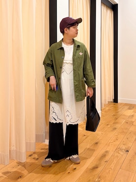 「URBAN RESEARCH DOORS（アーバンリサーチドアーズ）のアイテム（その他トップス）」を使った、hara_styleさん（レディース・156cm）の秋コーディネート