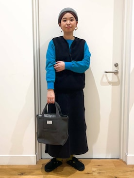 「BIRKENSTOCK（ビルケンシュトック）のBIRKENSTOCK　Boston LEVE（サンダル）」を使った、hara_chanさん（レディース・156cm）の秋コーディネート