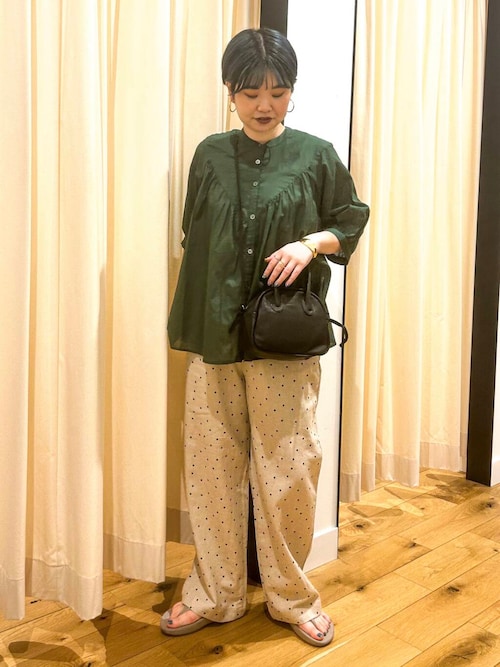 リネンレーヨンドットイージーパンツ（その他パンツ）｜URBAN