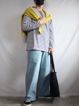 とも［田舎者の日常］さん（メンズ・169cm）の春コーディネート