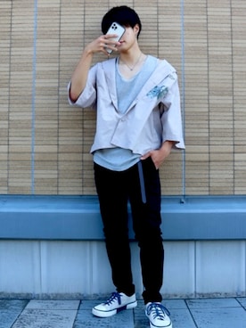 とも［田舎者の日常］さん（メンズ・169cm）の夏コーディネート