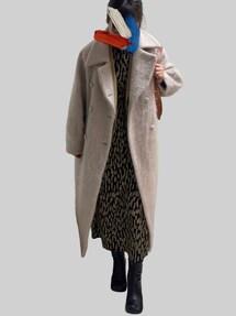 ジャケット・アウター AMERI DEFORMATION COLLAR SHAGGY COAT M DEFORMATION COLLAR SHAGGY COAT（その他アウター）｜Ameri