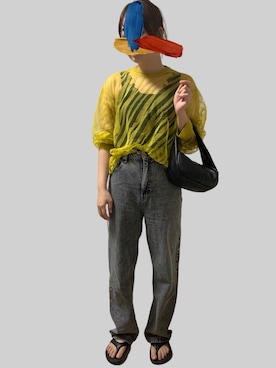 uさん（レディース・162cm）の夏コーディネート