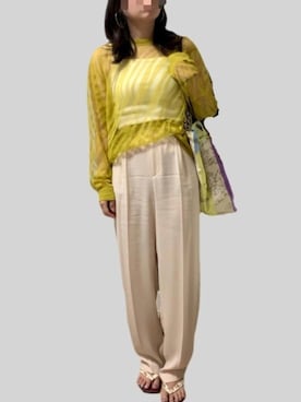 uさん(レディース・162cm)の夏コーディネート