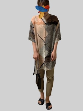 uさん(レディース・162cm)の夏コーディネート