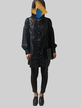 uさん（レディース・162cm）の冬コーディネート