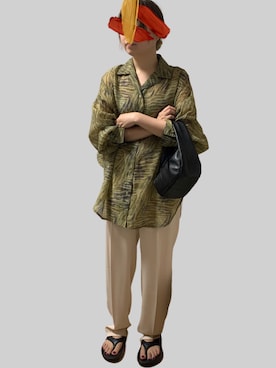 uさん(レディース・162cm)の夏コーディネート