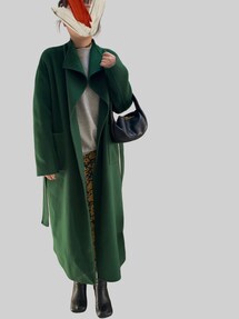 Ameri（アメリ）の「STAND COLLAR SCARF COAT（その他アウター