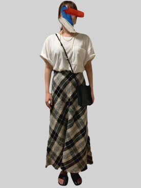 uさん(レディース・162cm)の夏コーディネート