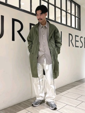 「URBAN RESEARCH Sonny Label（アーバンリサーチサニーレーベル）のアイテム（その他アウター）」を使った、ニッシーさん（メンズ・171cm）の秋コーディネート