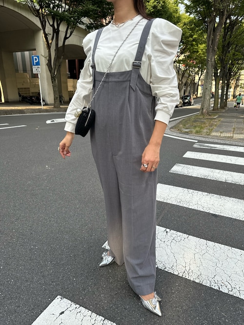 ELFRANK オールインワン スーツ サロペット ELFRANK サロペット オーバーオール ストライプサロペット