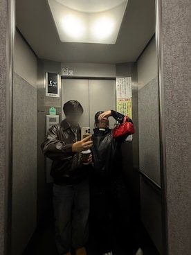 「アイテム（ブルゾン）」を使った、xpr7さん（メンズ・165cm・10代）の冬コーディネート