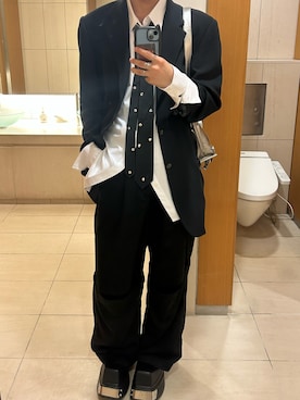 「アイテム（フォーマルスーツ/小物）」を使った、fmfm1209さん（メンズ・176cm・20代）の秋コーディネート