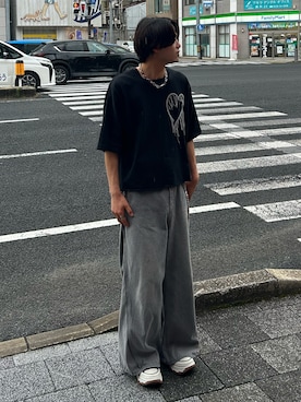 「アイテム（ウォレットチェーン）」を使った、fmfm1209さん（メンズ・176cm・20代）の秋コーディネート