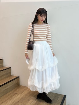 hinanoさん（レディース・163cm）の春コーディネート