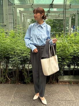 「スーツ」｜hinanoさん（レディース・163cm）の秋コーディネート