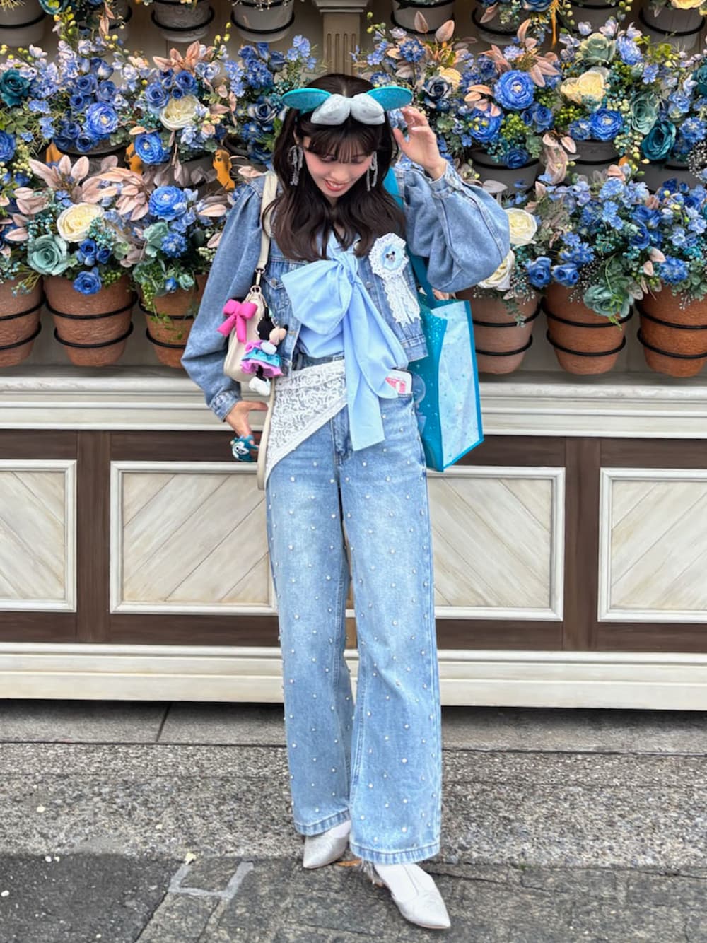 Bibiy.のデニムパンツを使った人気ファッションコーディネート - WEAR