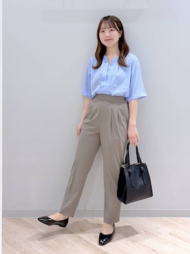 ぽんちゃんさん（レディース・152cm）の春コーディネート