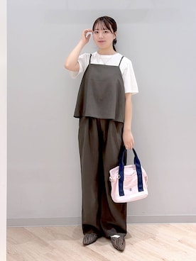 ぽんちゃんさん（レディース・152cm）の春コーディネート