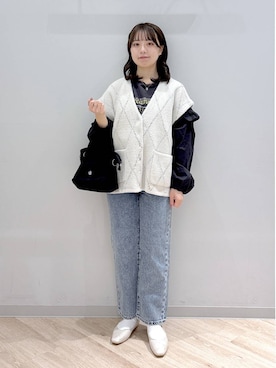 ぽんちゃんさん（レディース・152cm）の秋コーディネート