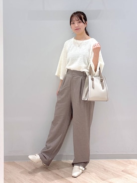 「アイテム（バッグ）」を使った、ぽんちゃんさん（レディース・152cm・20代）の夏コーディネート