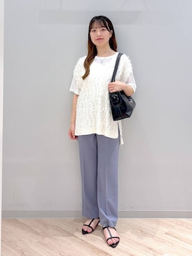 「アイテム（パンツ）」を使った、ぽんちゃんさん（レディース・152cm・20代）の夏コーディネート