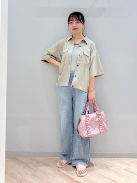 ぽんちゃんさん(レディース・152cm)の夏コーディネート