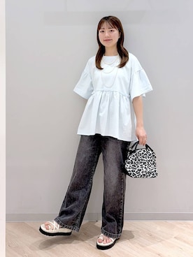 ぽんちゃんさん（レディース・152cm）の春コーディネート