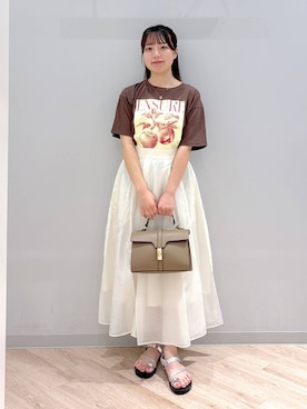 「and ST SALE」｜ぽんちゃんさん（レディース・152cm）の夏コーディネート