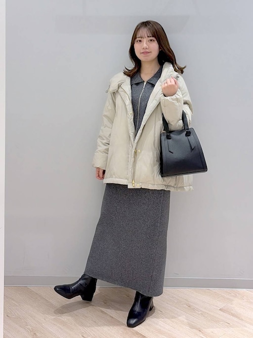 PG セーター＆スカート セット割引 セール】ニットZIPカーデ＊スカートセット/577660（ワンピース