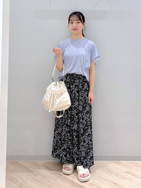 ぽんちゃんさん（レディース・152cm）の夏コーディネート
