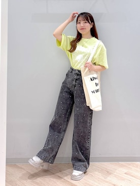 ぽんちゃんさん（レディース・152cm）の春コーディネート