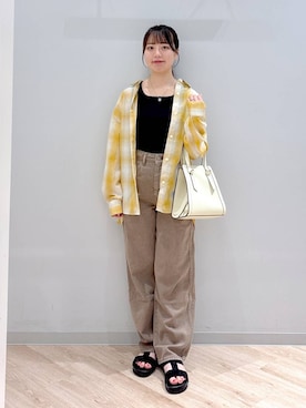 ぽんちゃんさん（レディース・152cm）の夏コーディネート