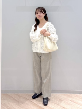 「GLOBAL WORK（グローバルワーク）のアイテム」を使った、ぽんちゃんさん（レディース・152cm）の秋コーディネート