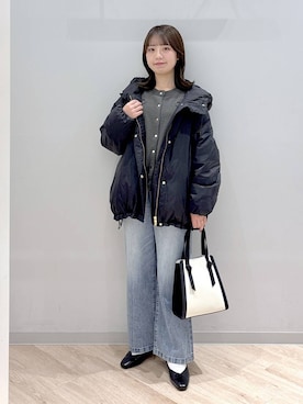 「アイテム（パンプス）」を使った、ぽんちゃんさん（レディース・152cm・20代）の秋コーディネート