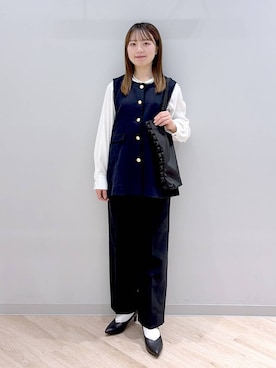 ぽんちゃんさん(レディース・152cm)の春コーディネート