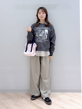 ぽんちゃんさん（レディース・152cm）の冬コーディネート