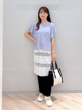 「アイテム（シューズ）」を使った、ぽんちゃんさん（レディース・152cm・20代）の夏コーディネート
