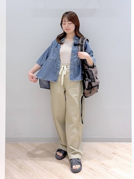 ぽんちゃんさん(レディース・152cm)の春コーディネート