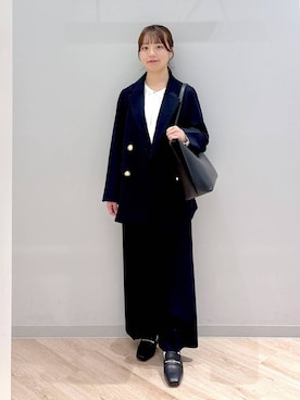 「アイテム（テーラードジャケット）」を使った、ぽんちゃんさん（レディース・152cm・20代）の夏コーディネート