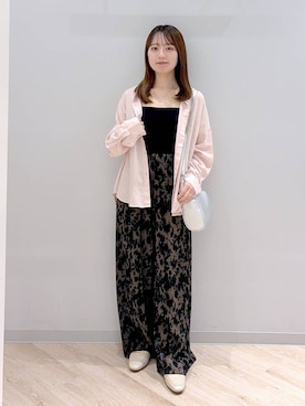 ぽんちゃんさん（レディース・152cm）の春コーディネート