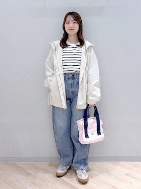 ぽんちゃんさん（レディース・152cm）の春コーディネート