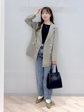 ぽんちゃんさん（レディース・152cm）の秋コーディネート