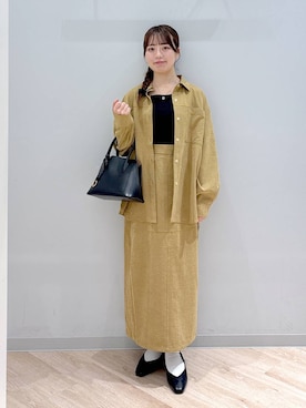「アイテム（パンプス）」を使った、ぽんちゃんさん（レディース・152cm・20代）の秋コーディネート