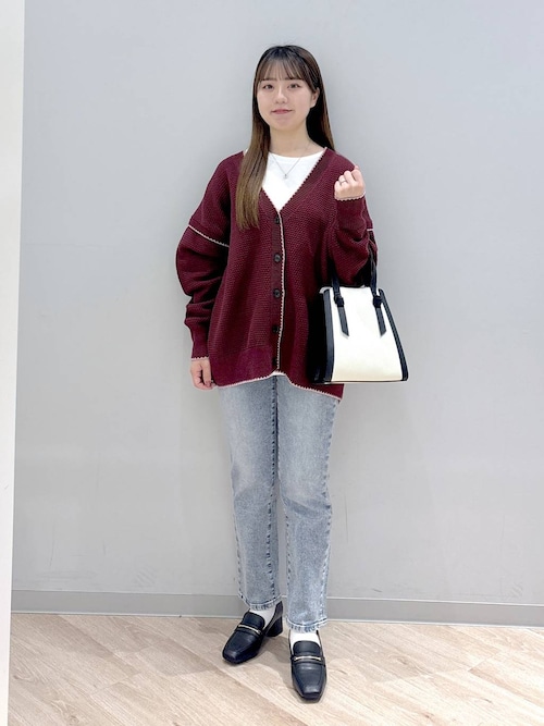 GLOBAL WORK ローファー らくっションヒールローファー/136033