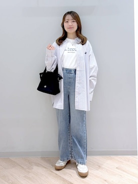 ぽんちゃんさん（レディース・152cm）の春コーディネート