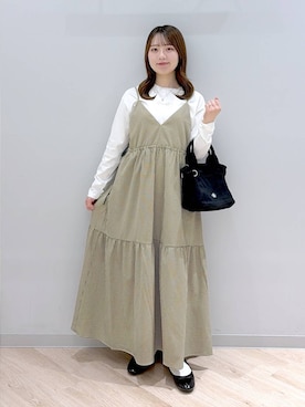 ぽんちゃんさん（レディース・152cm）の春コーディネート