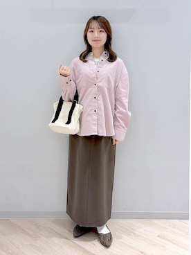 ぽんちゃんさん（レディース・152cm）の冬コーディネート