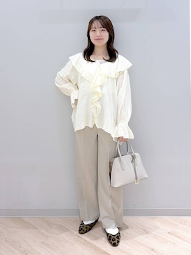 ぽんちゃんさん（レディース・152cm）の春コーディネート